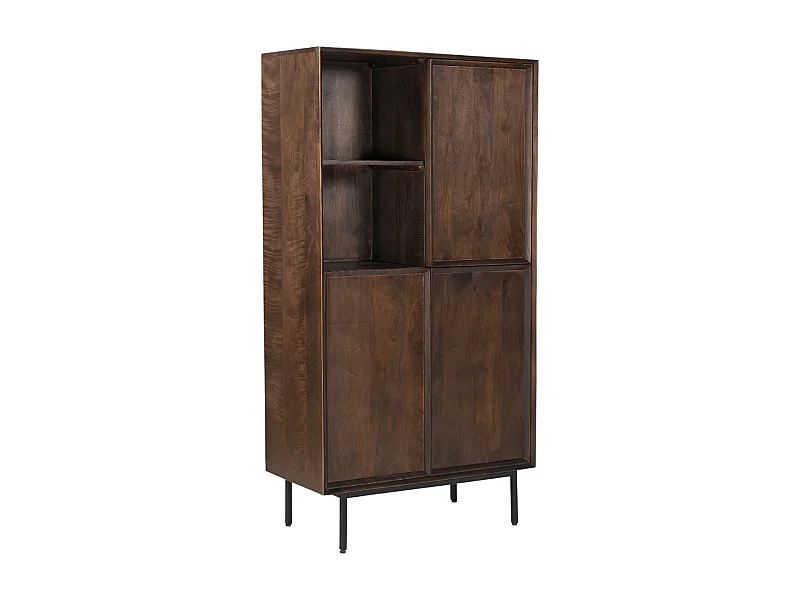 Kabinetkast Ravenstein Brown - 40x170x90cm