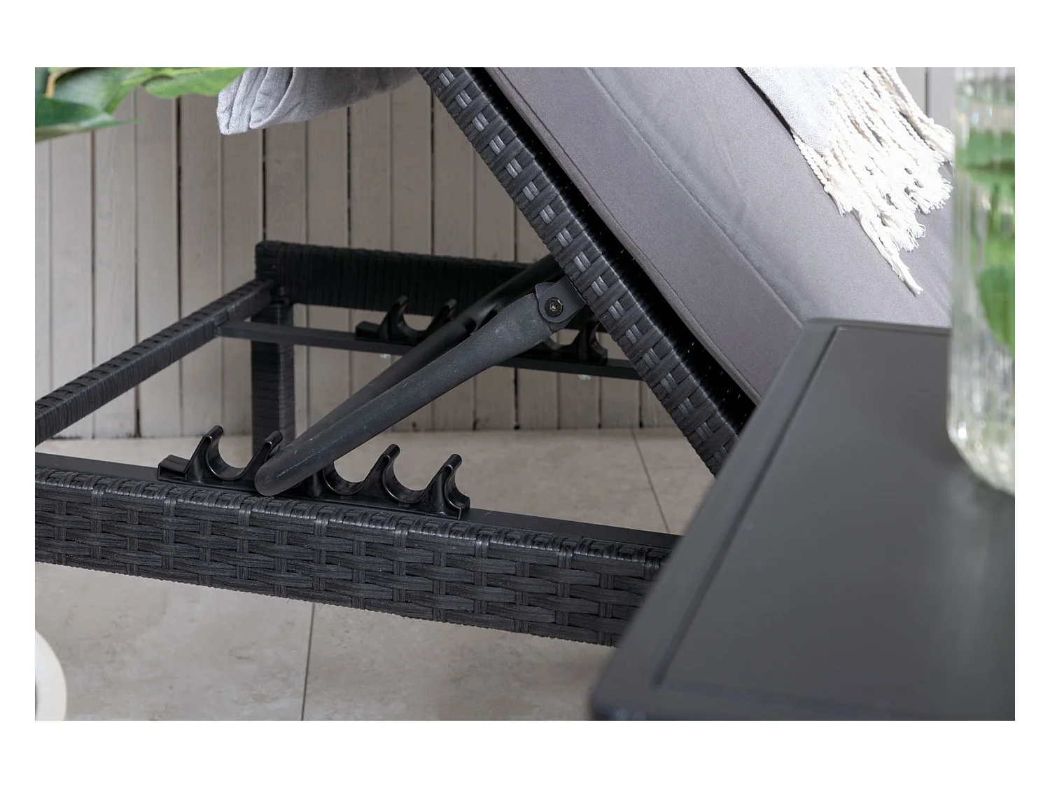 Transat Design "Bilbao" 198cm Noir