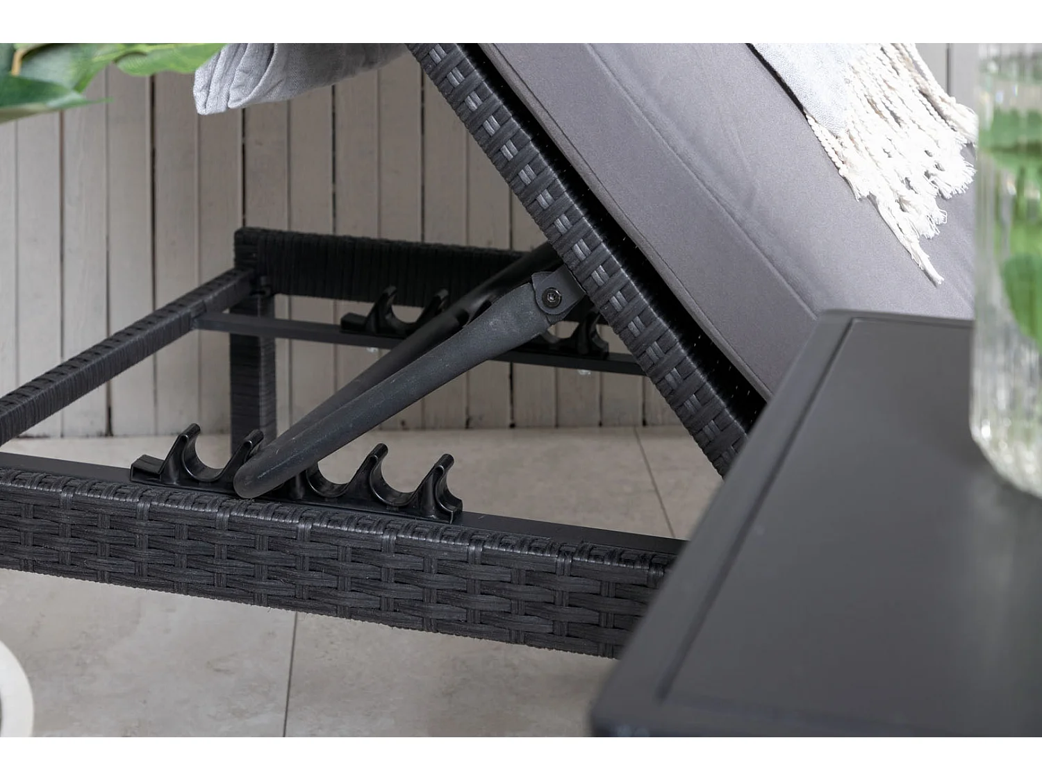 Transat Design "Bilbao" 198cm Noir