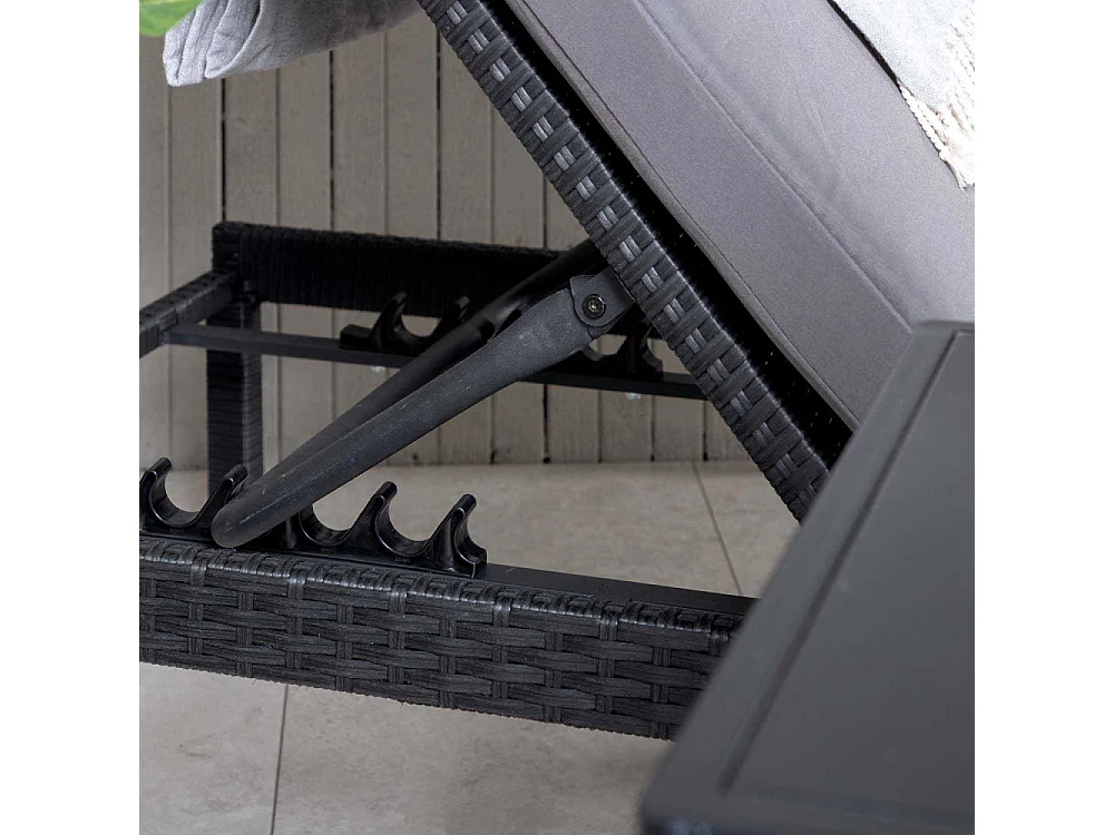 Transat Design "Bilbao" 198cm Noir