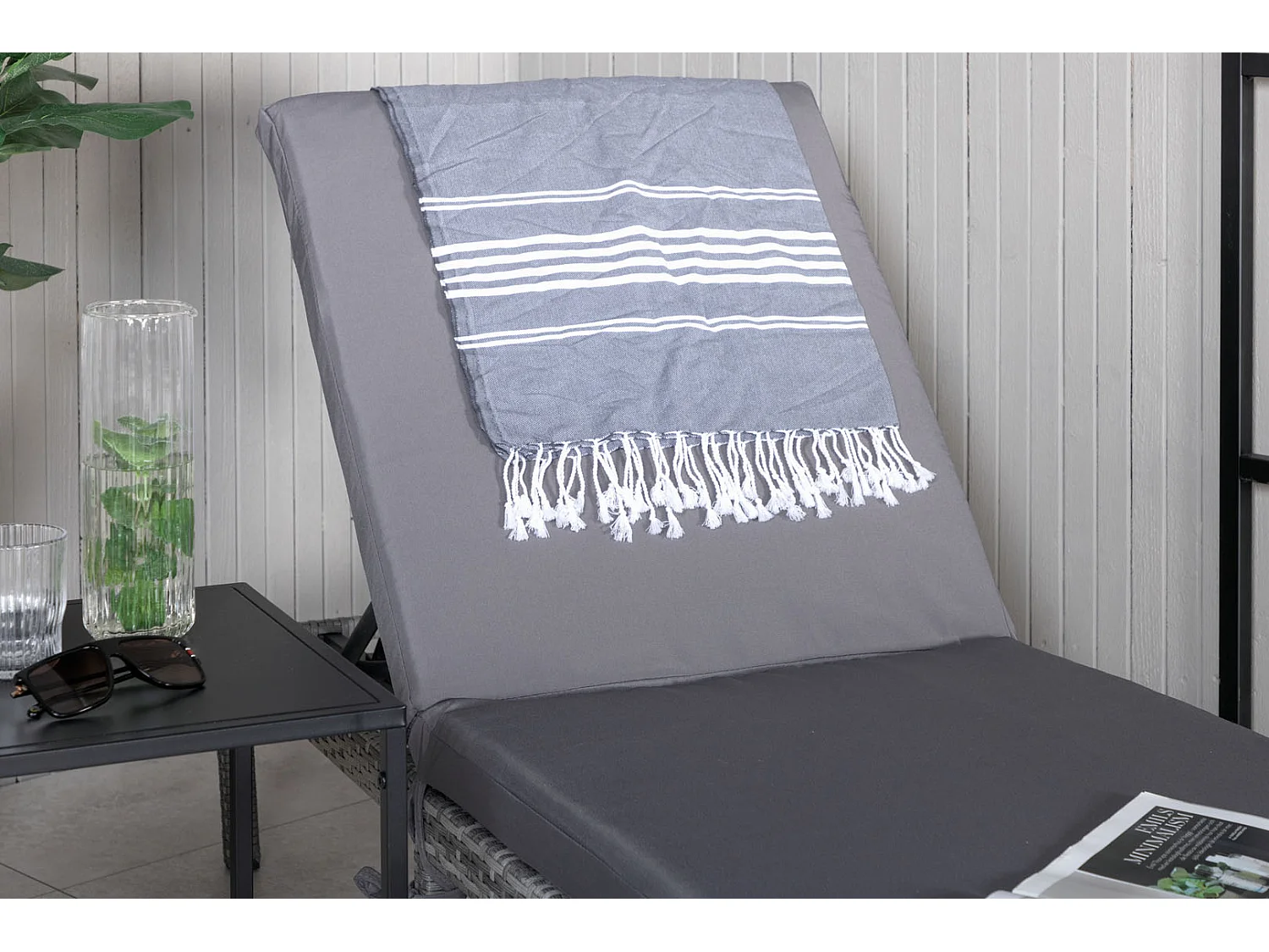 Transat Design "Bilbao" 198cm Gris