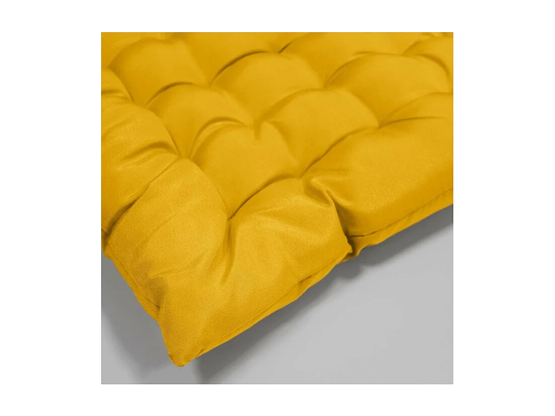 Galette de Chaise Matelassée "Essentiel" 40x40cm Miel