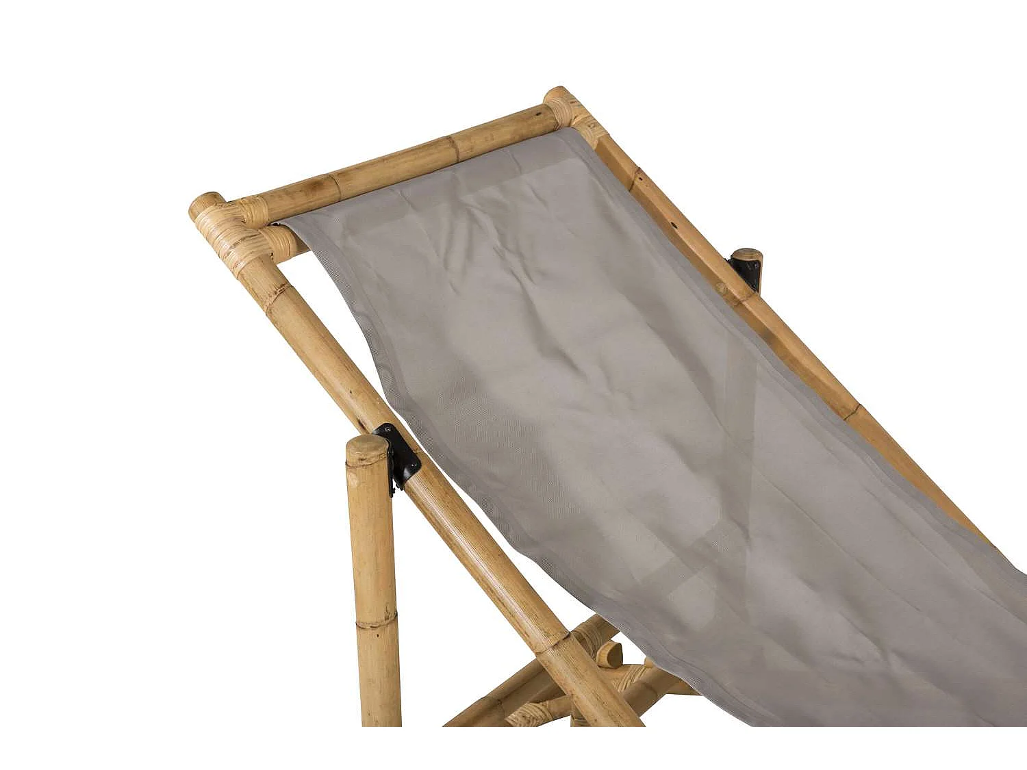 Chilienne "Cane" 115cm Naturel & Gris