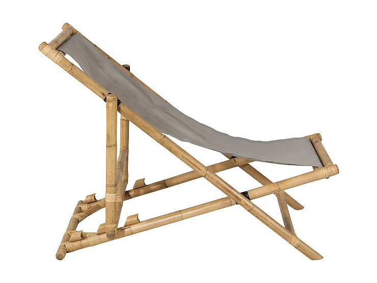 Chilienne "Cane" 115cm Naturel & Gri