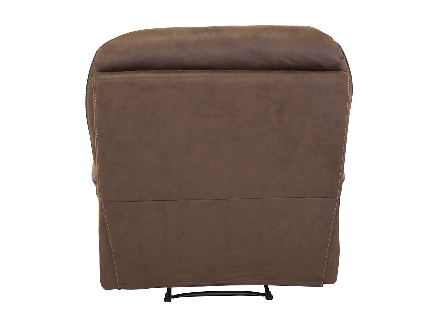 Saranda fauteuil , Recliner met voetsteun bruin.