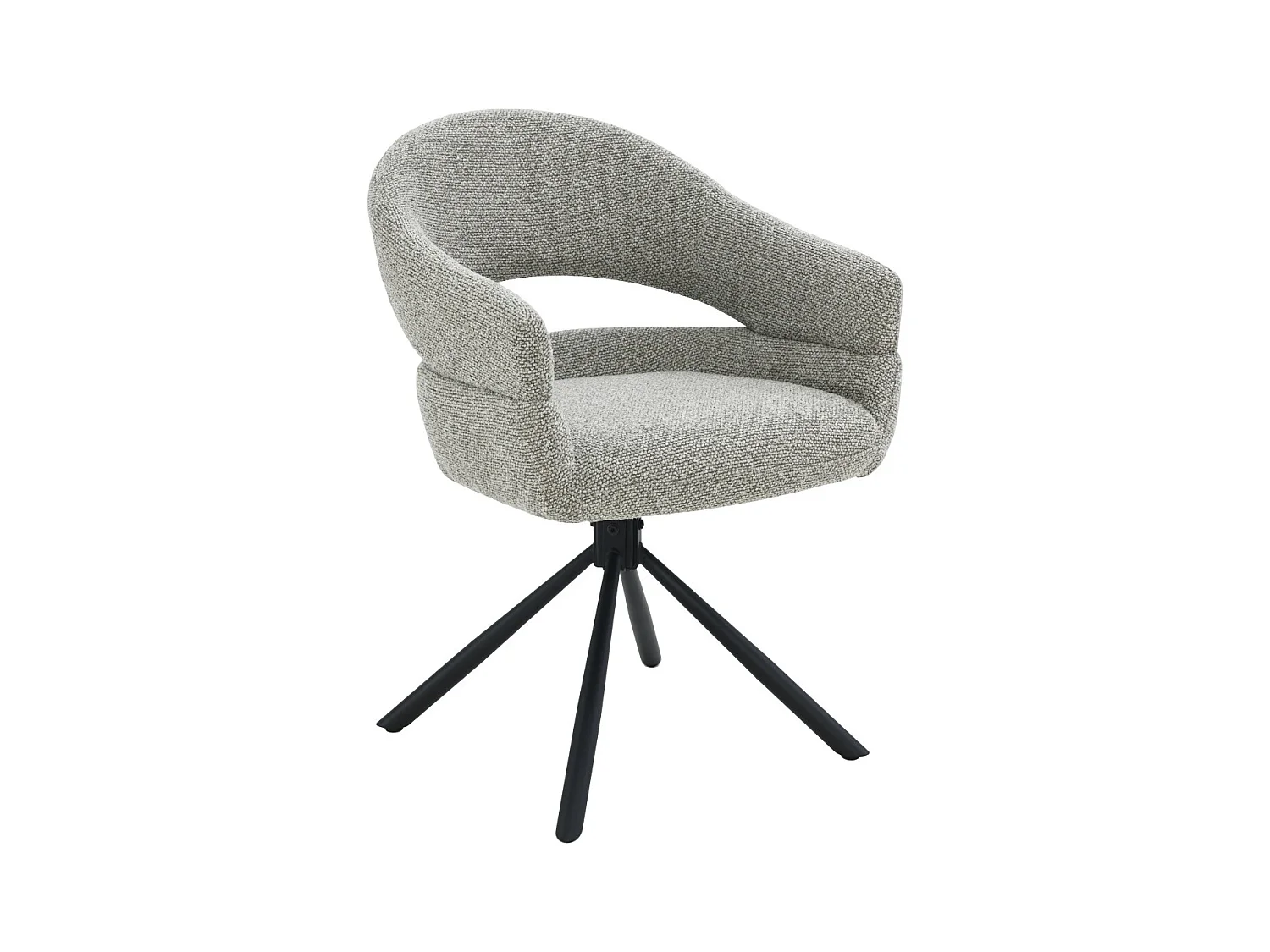 Eetkamerstoel Linn Taupe Set van 2 - 62x58x85cm