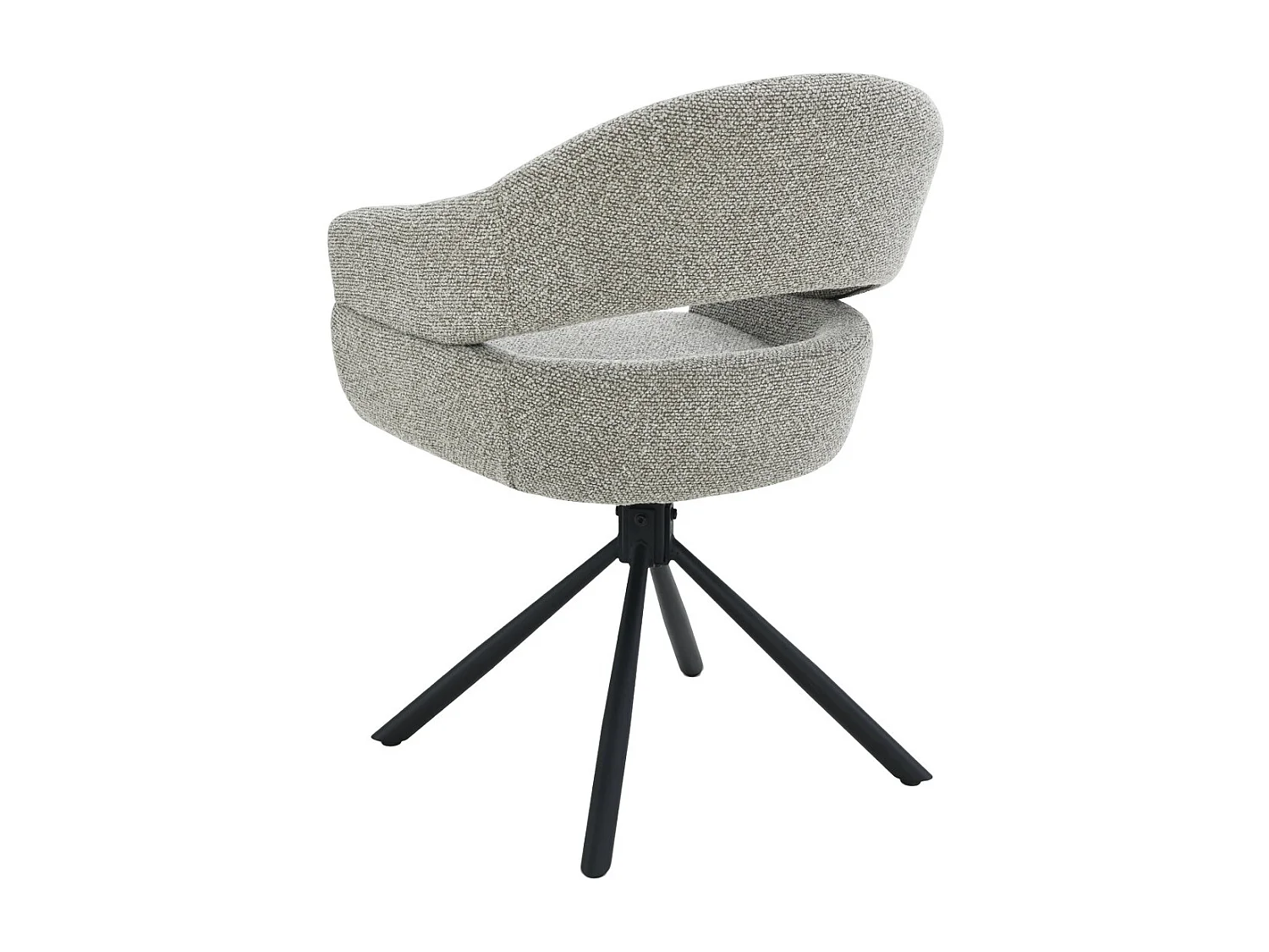 Eetkamerstoel Linn Taupe Set van 2 - 62x58x85cm