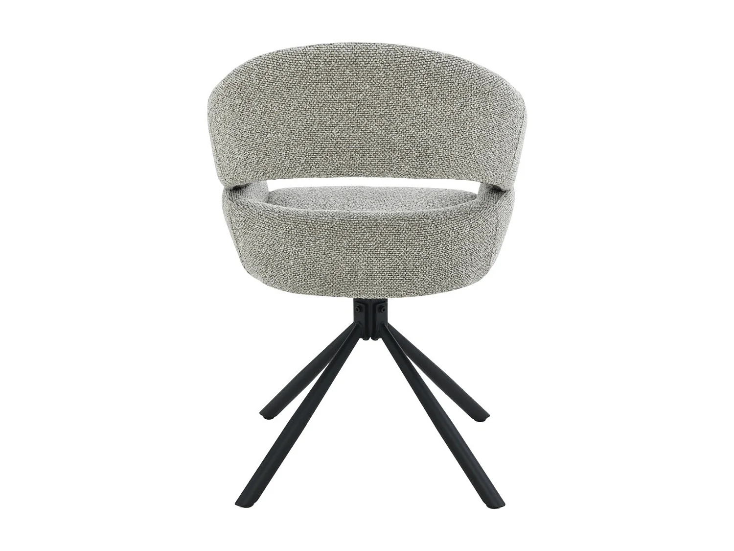 Eetkamerstoel Linn Taupe Set van 2 - 62x58x85cm