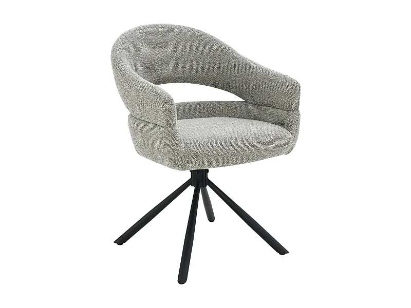 Eetkamerstoel Linn Taupe Set van 2 - 62x58x85cm