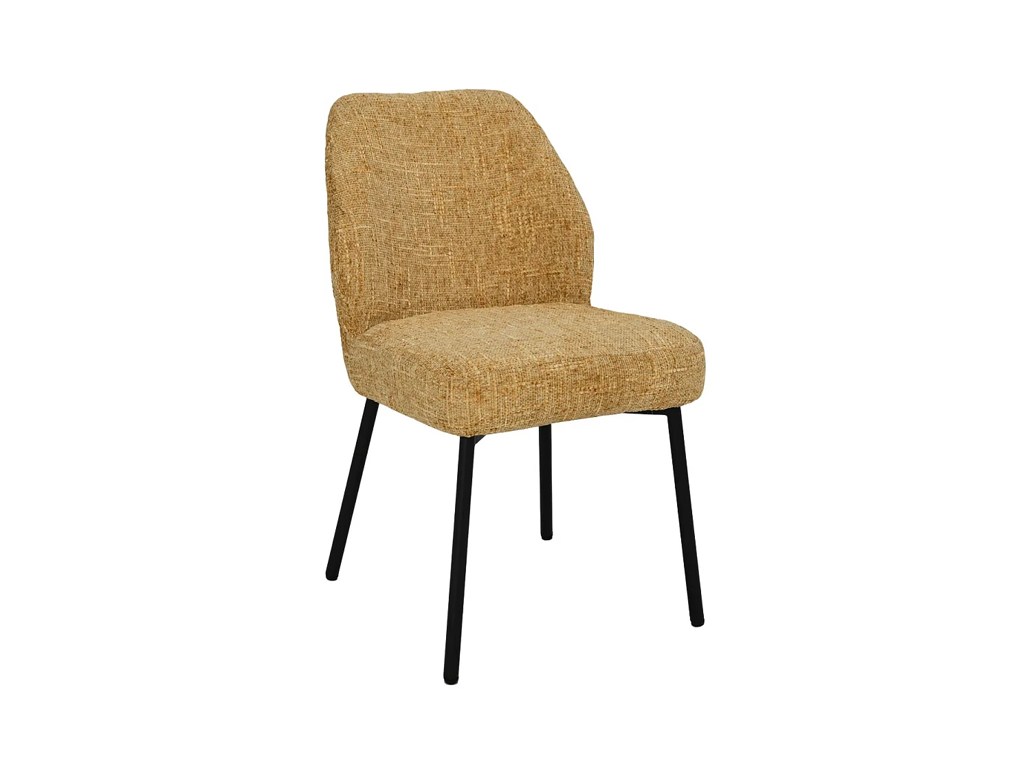 Eetkamerstoel Tess Honey Set van 2 - 63x48x83cm