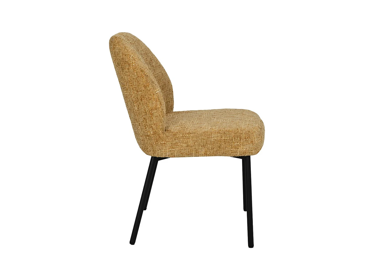 Eetkamerstoel Tess Honey Set van 2 - 63x48x83cm