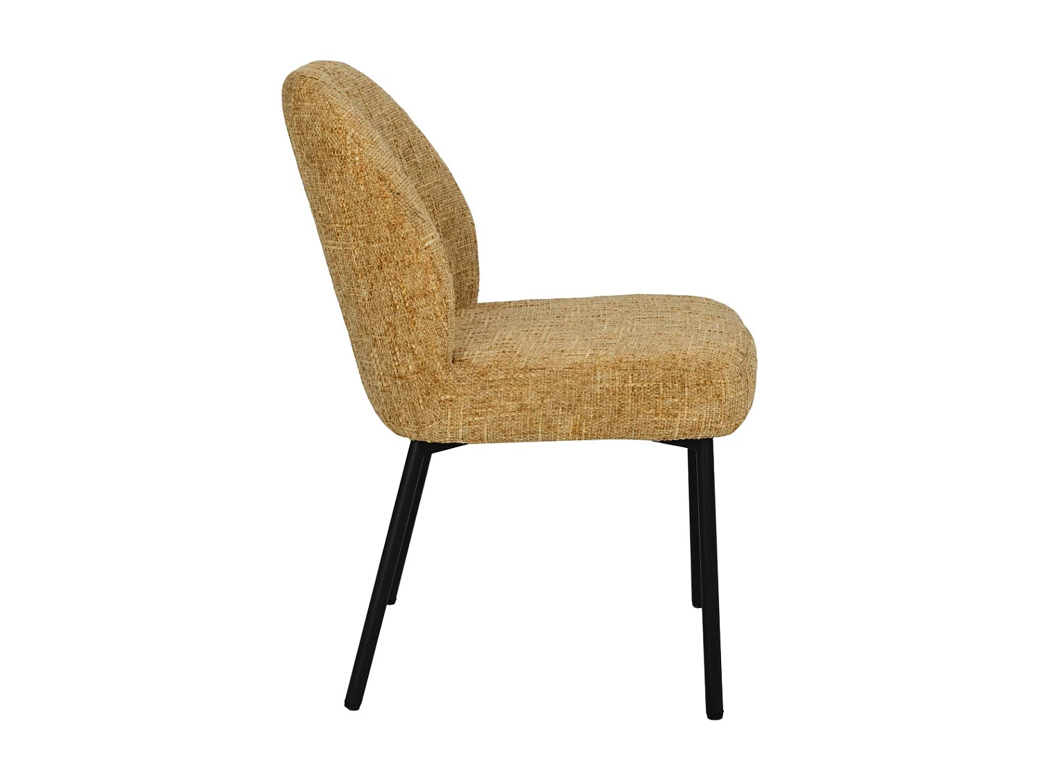 Eetkamerstoel Tess Honey Set van 2 - 63x48x83cm