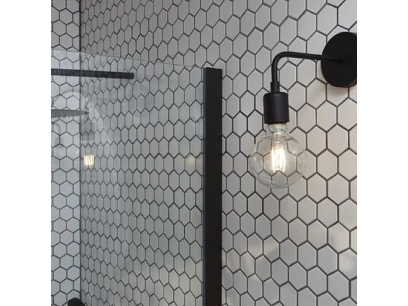 Spot LED "Industrie murale" JACOB DELAFON noir mat