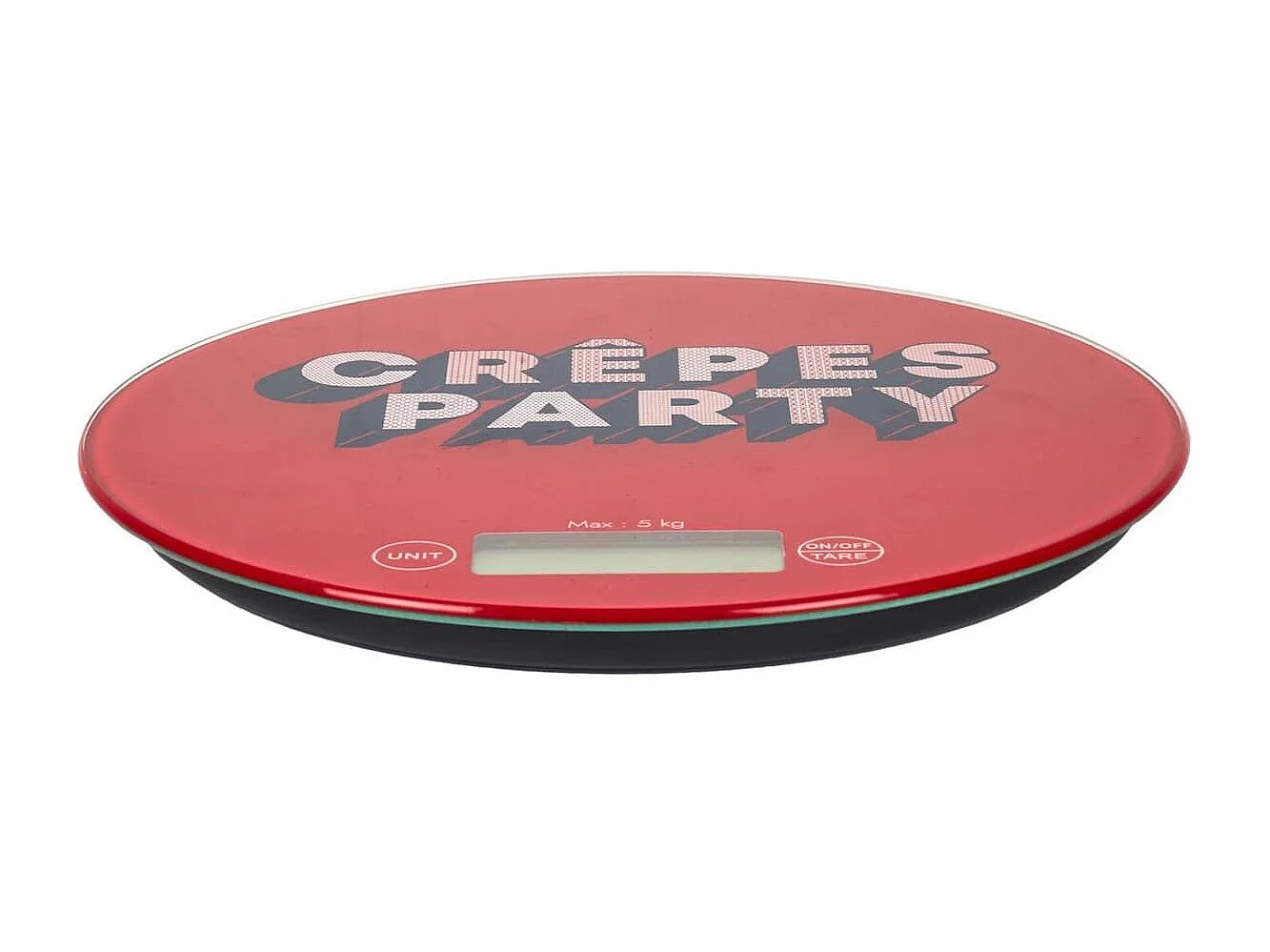 Balance de cuisine digitale sérigraphie "Crêpes party"