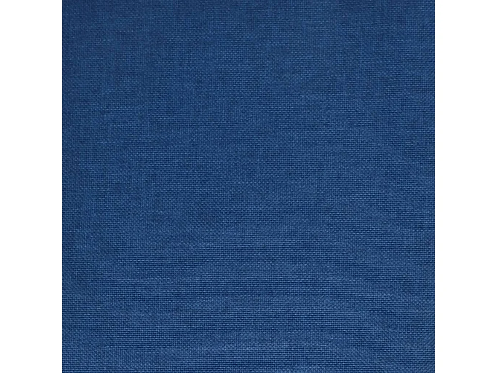 Chaise pivotante de bureau Bleu Tissu