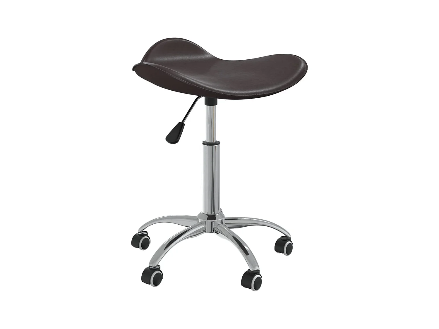 Chaise de bureau Marron Similicuir