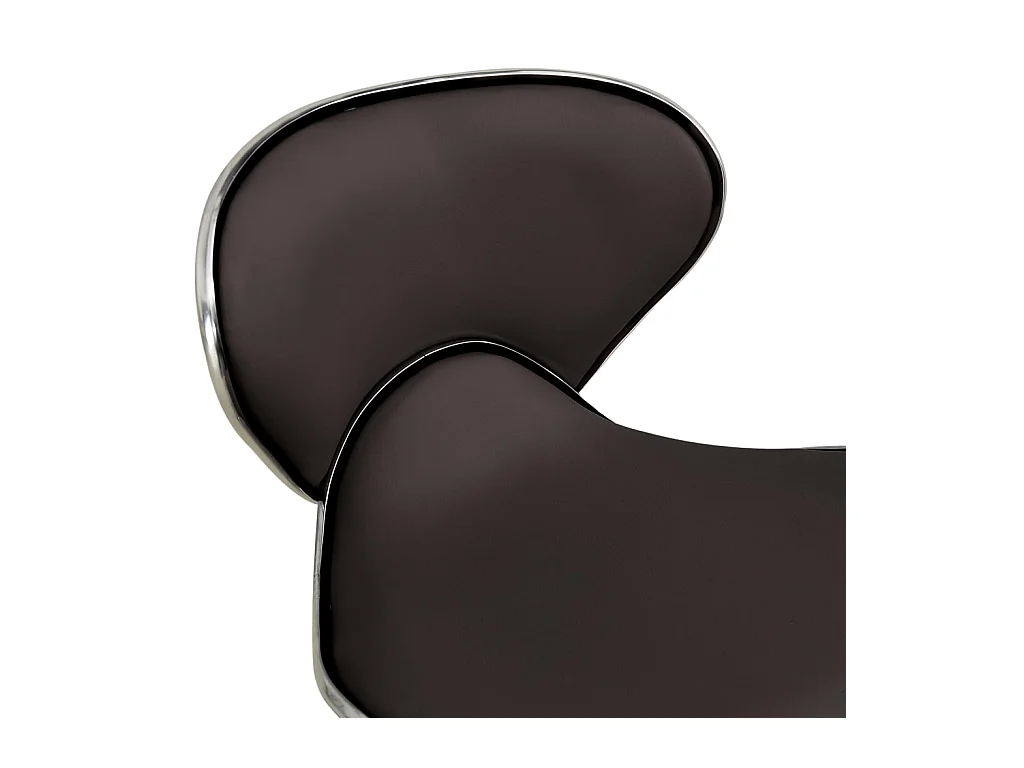 Chaise de bureau Marron Similicuir