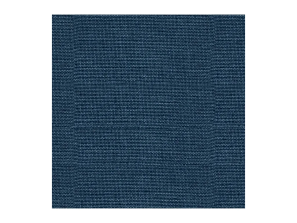 Chaise pivotante de bureau Bleu Tissu