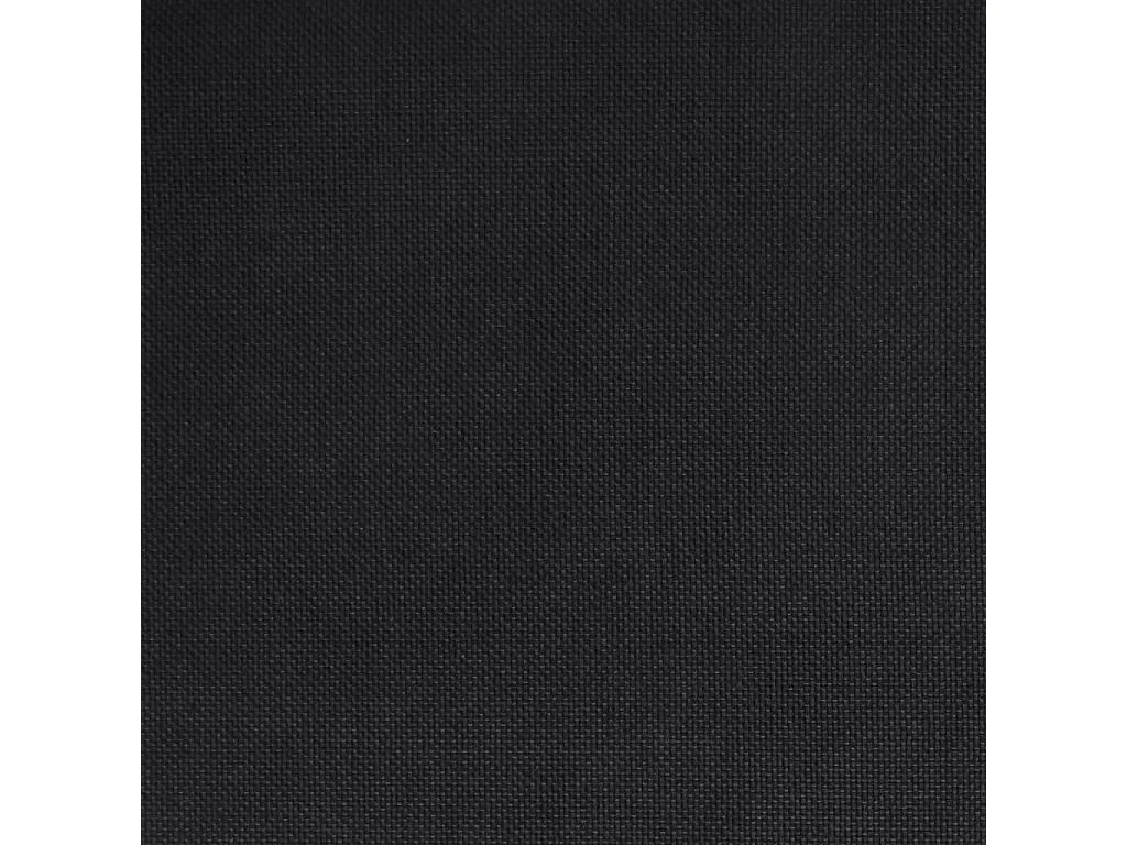 Chaise pivotante de bureau Noir Tissu