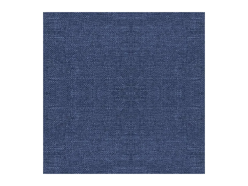 Chaise pivotante de bureau Bleu Tissu