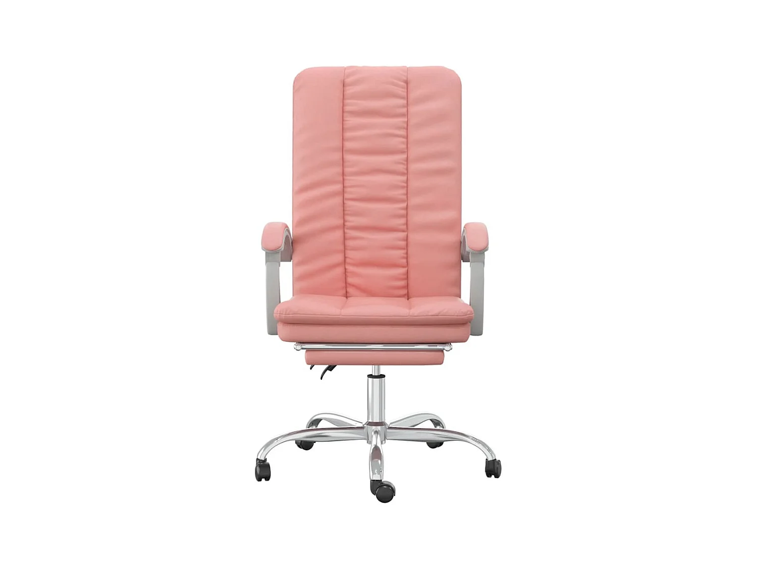Fauteuil inclinable de bureau Rose Similicuir
