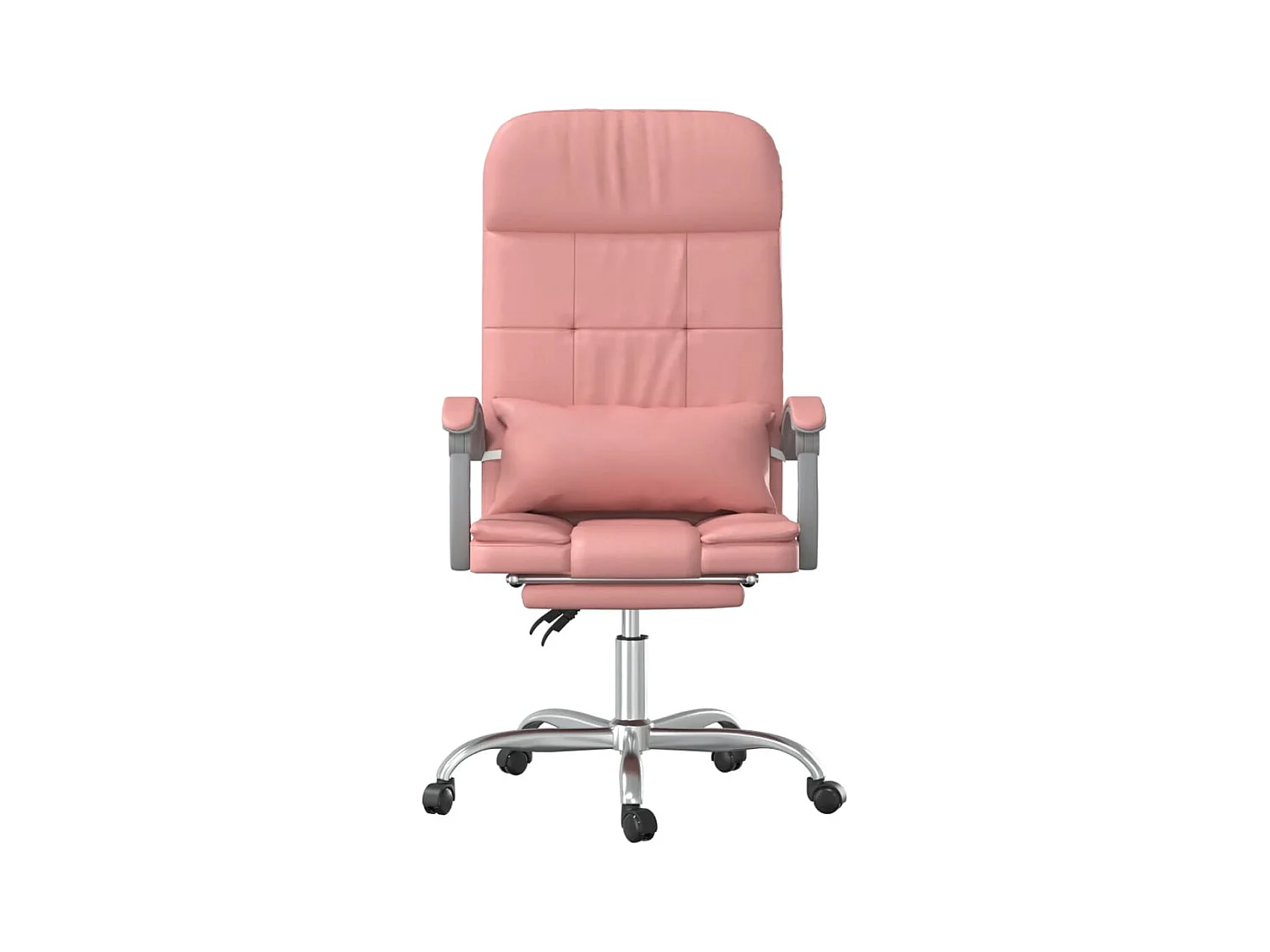 Fauteuil de massage inclinable de bureau Rose Similicuir