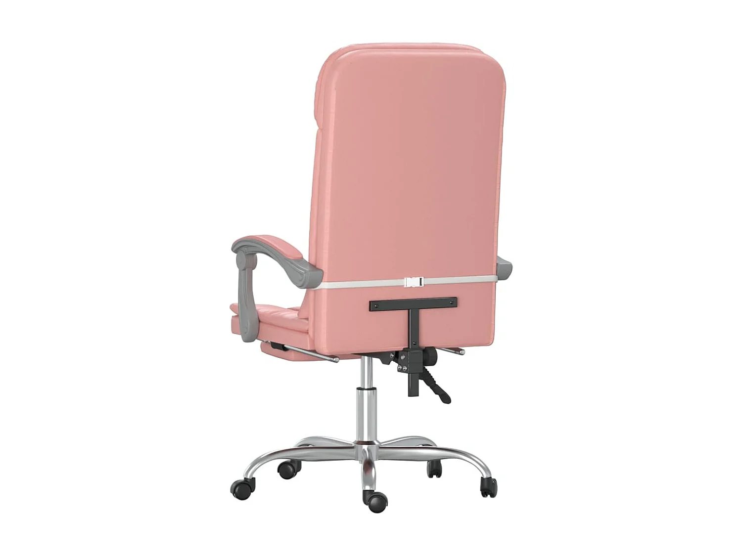 Fauteuil de massage inclinable de bureau Rose Similicuir