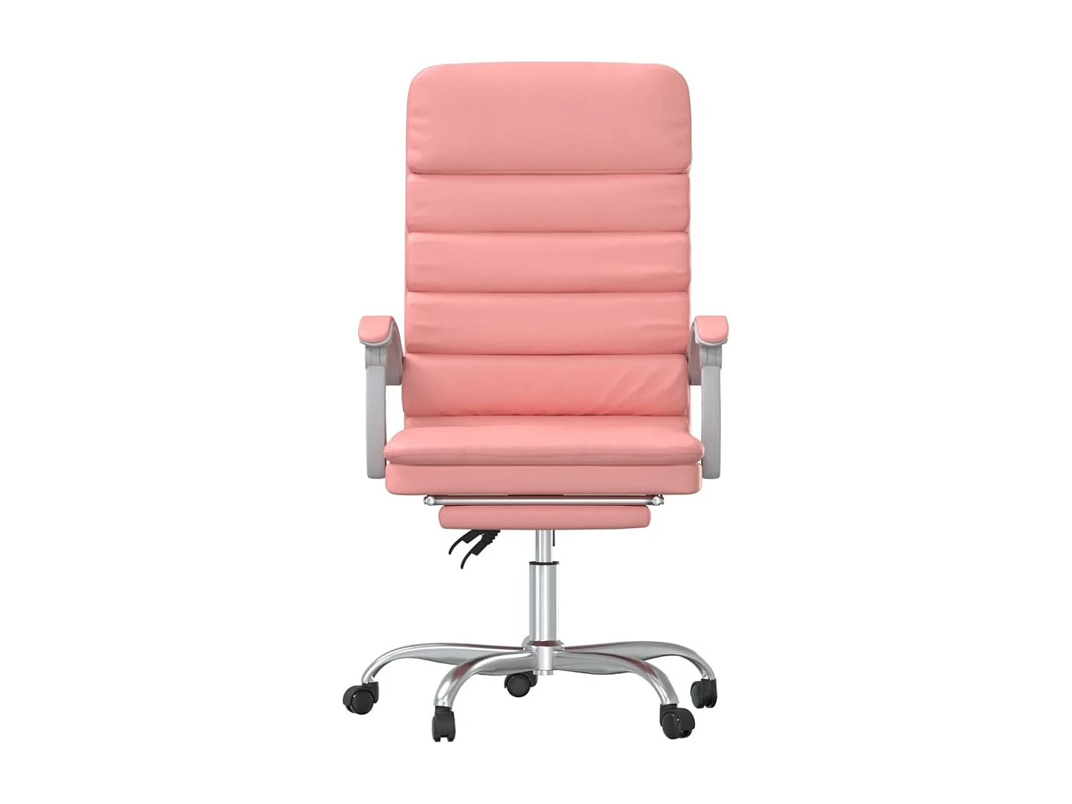 Fauteuil de massage inclinable de bureau Rose Similicuir