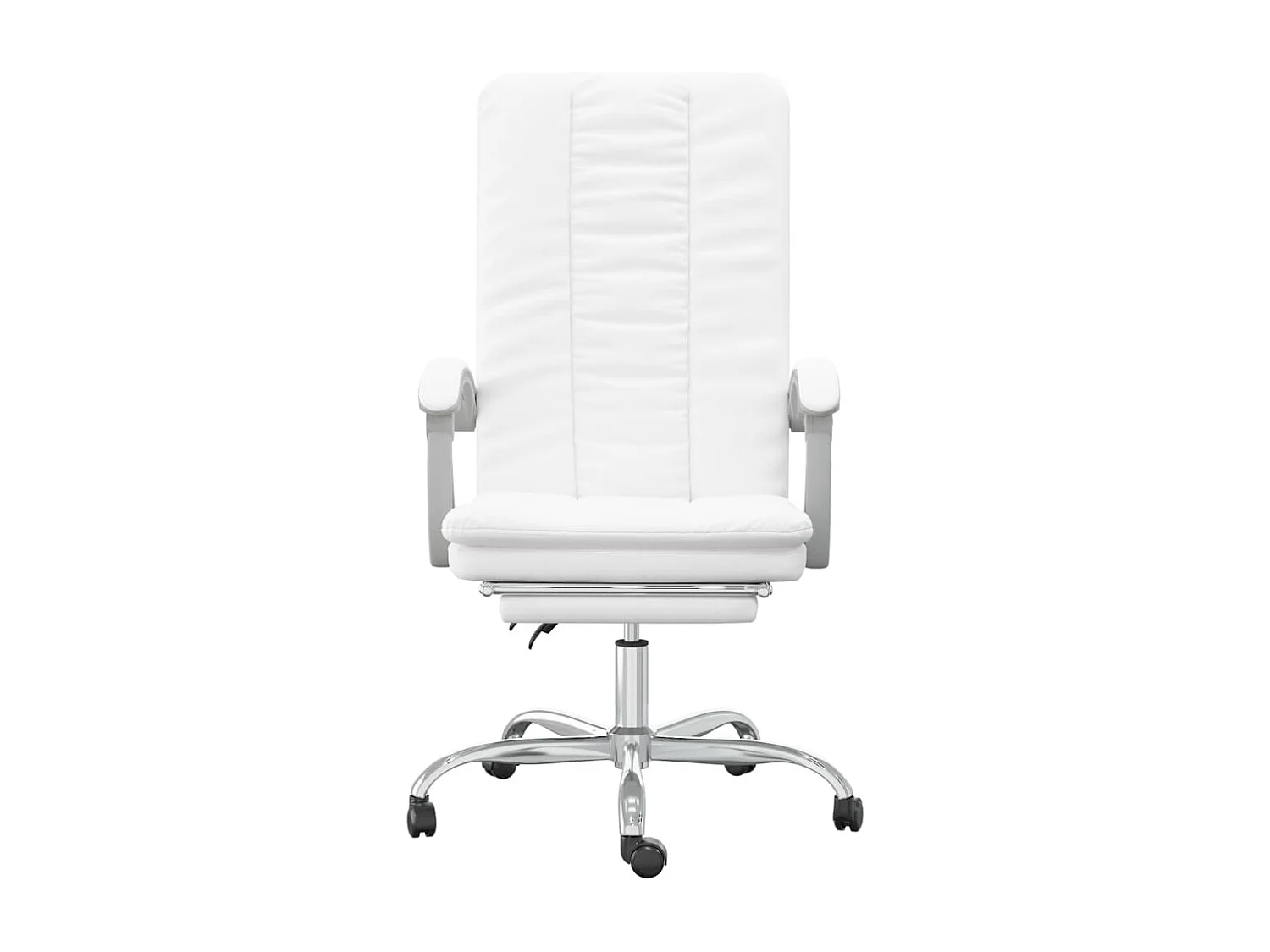 Fauteuil inclinable de bureau Blanc Similicuir