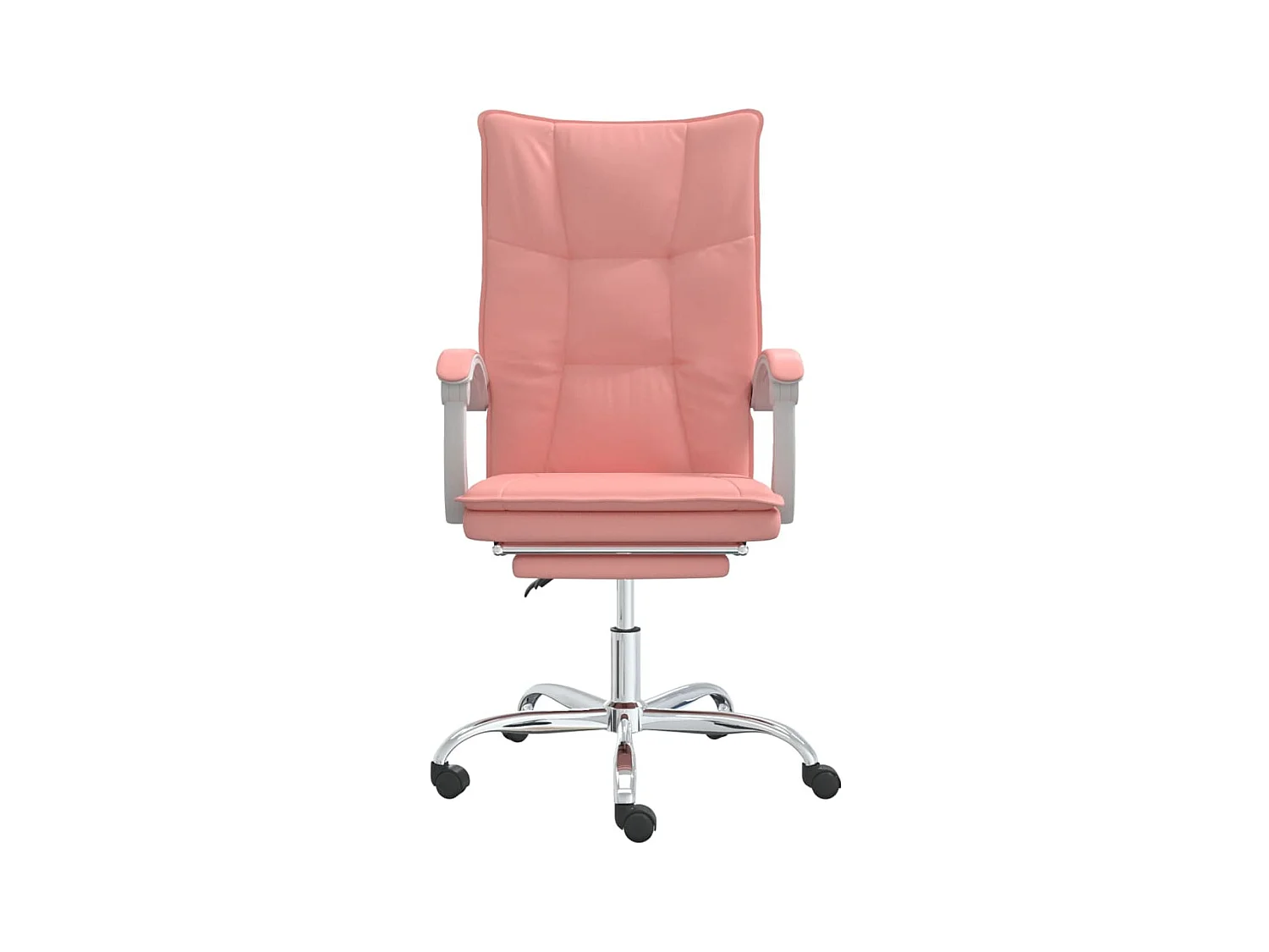 Fauteuil inclinable de bureau Rose Similicuir