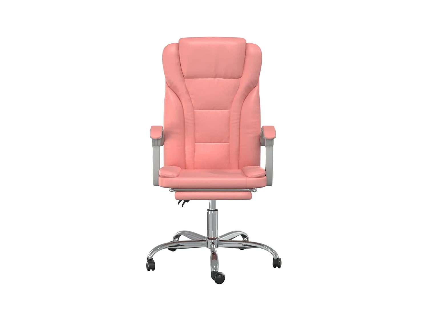 Fauteuil inclinable de bureau Rose Similicuir