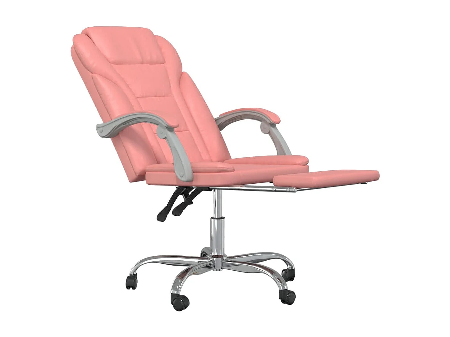 Fauteuil inclinable de bureau Rose Similicuir