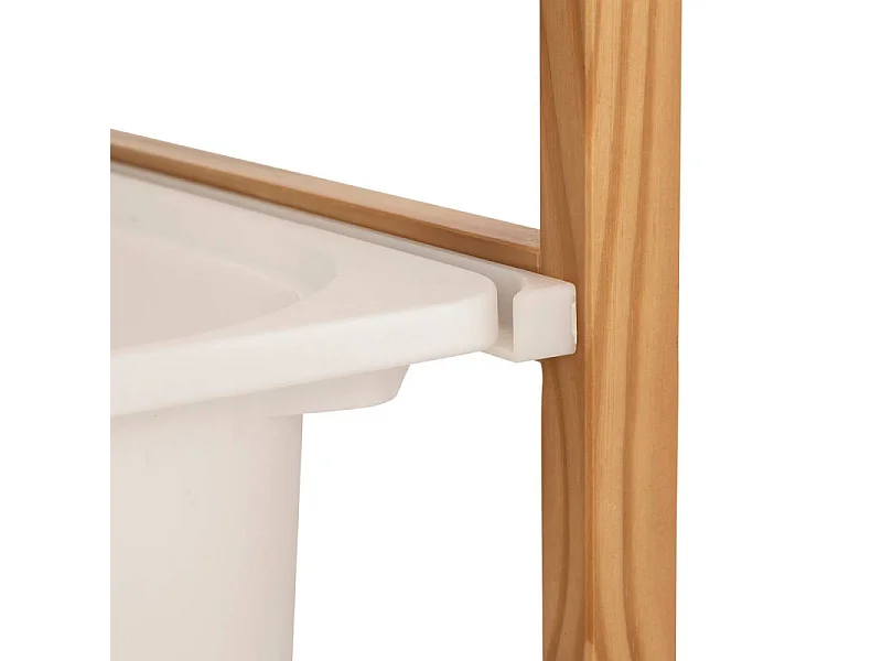 Bibliothèque Enfant Maison "Bako" 82cm Blanc