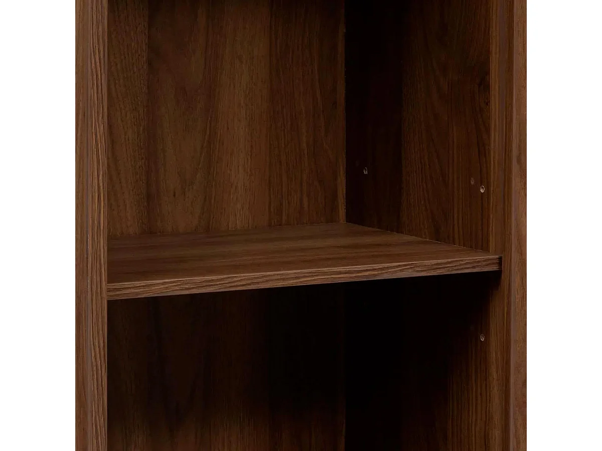 Bibliothèque 8 Niches "Slidy" 159cm Marron