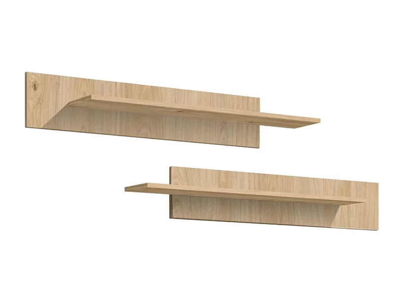 Étagère FLY – Lot de 2 – Chêne clair