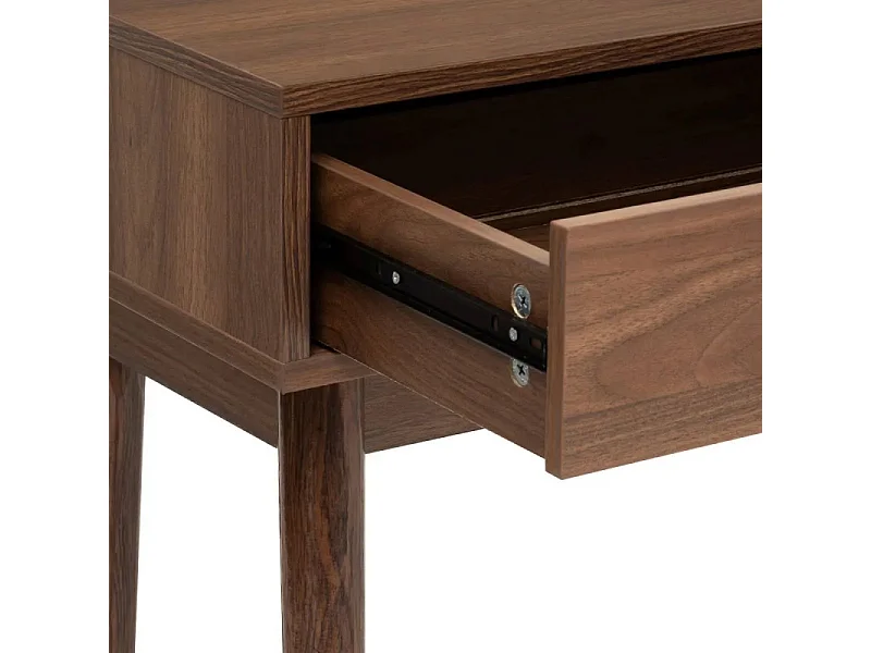 Console 2 Tiroirs "Slidy" 100cm Marron
