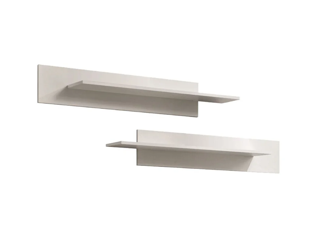 Étagère FLY cachemire – lot de 2 étagères murales design scandinave