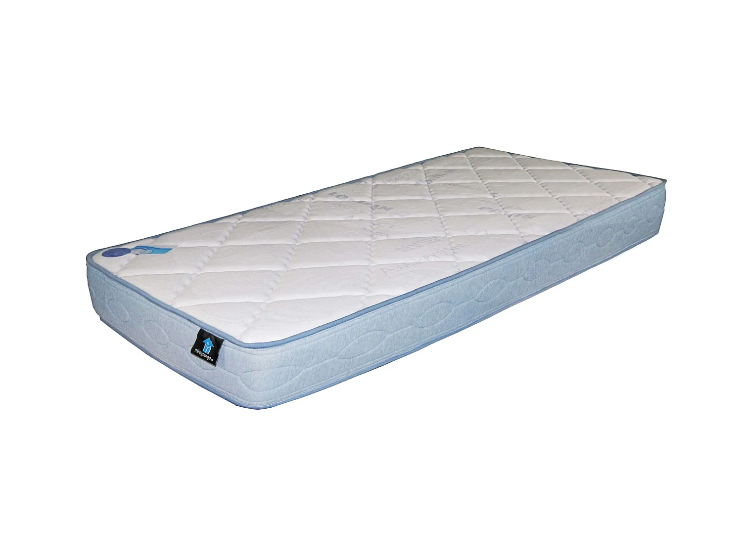 Matelas simple 90x190 cm Chambre Jeune Tissu Visco 3D 15 cm