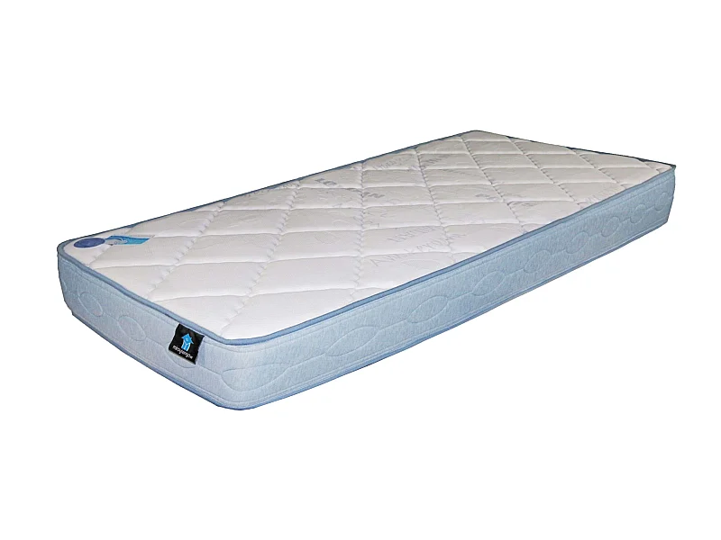 Colchão de solteiro 90x190 cm Quarto jovem Tecido Visco 3D 15 cm