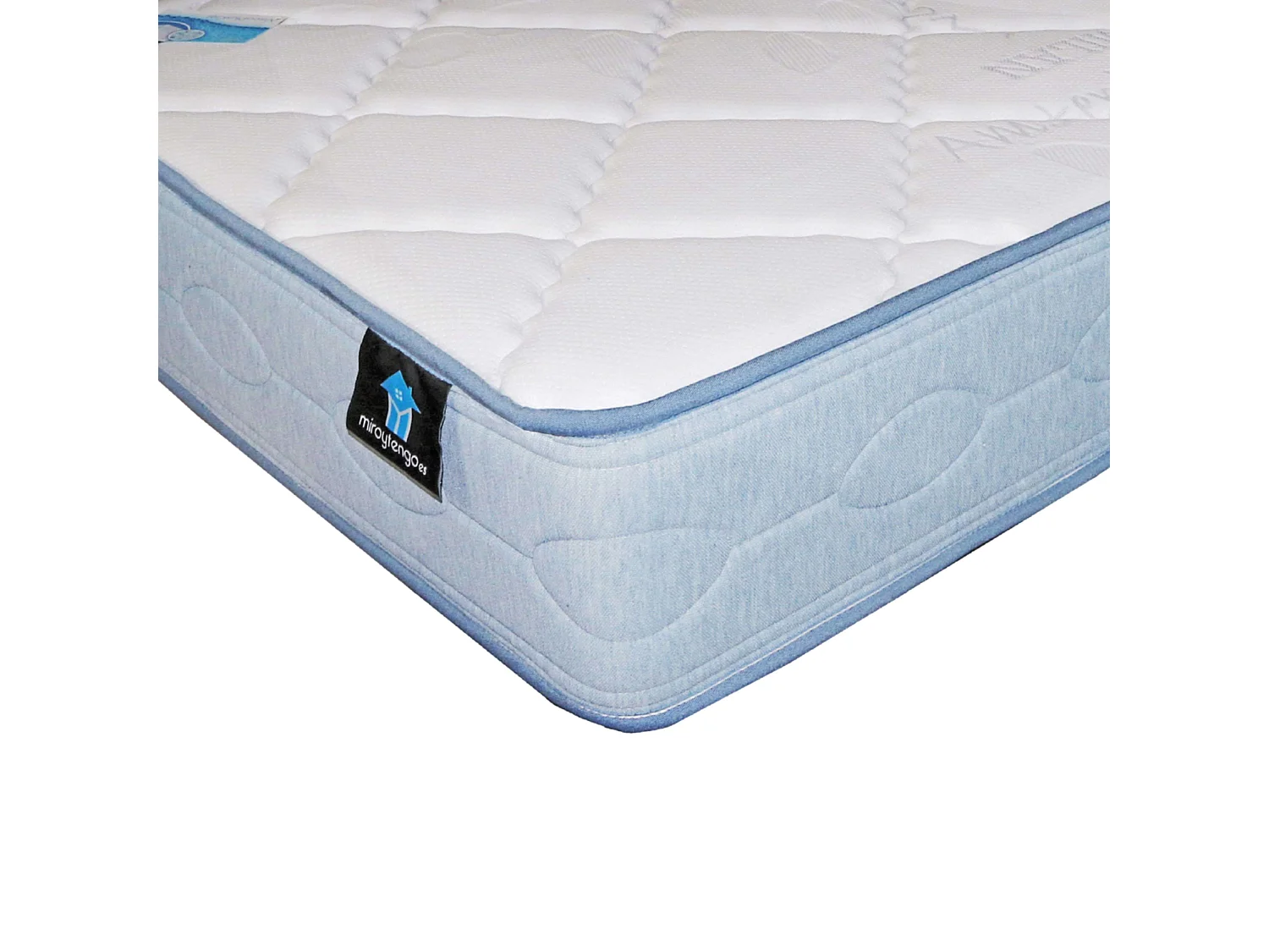 Colchón Individual 90x180 cm Dormitorio Juvenil Tejido 3D Visco 15 cm