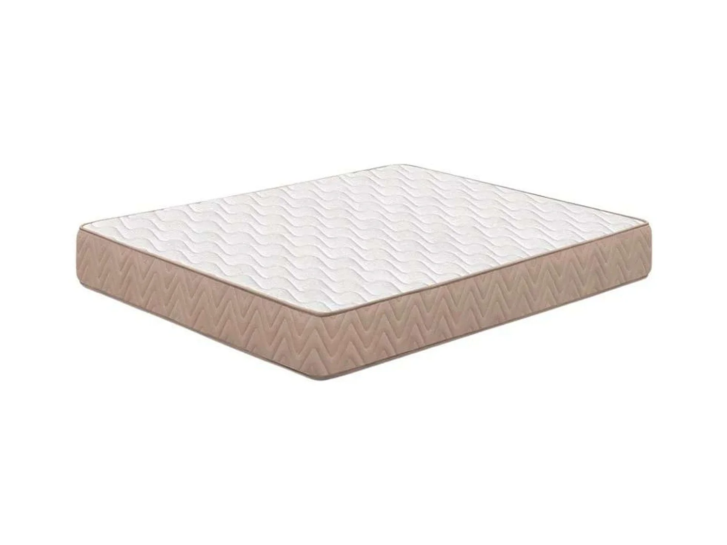 Matelas 90x190 cm respirant fermeté moyenne noyau en fibres naturelles (20-21 cm)