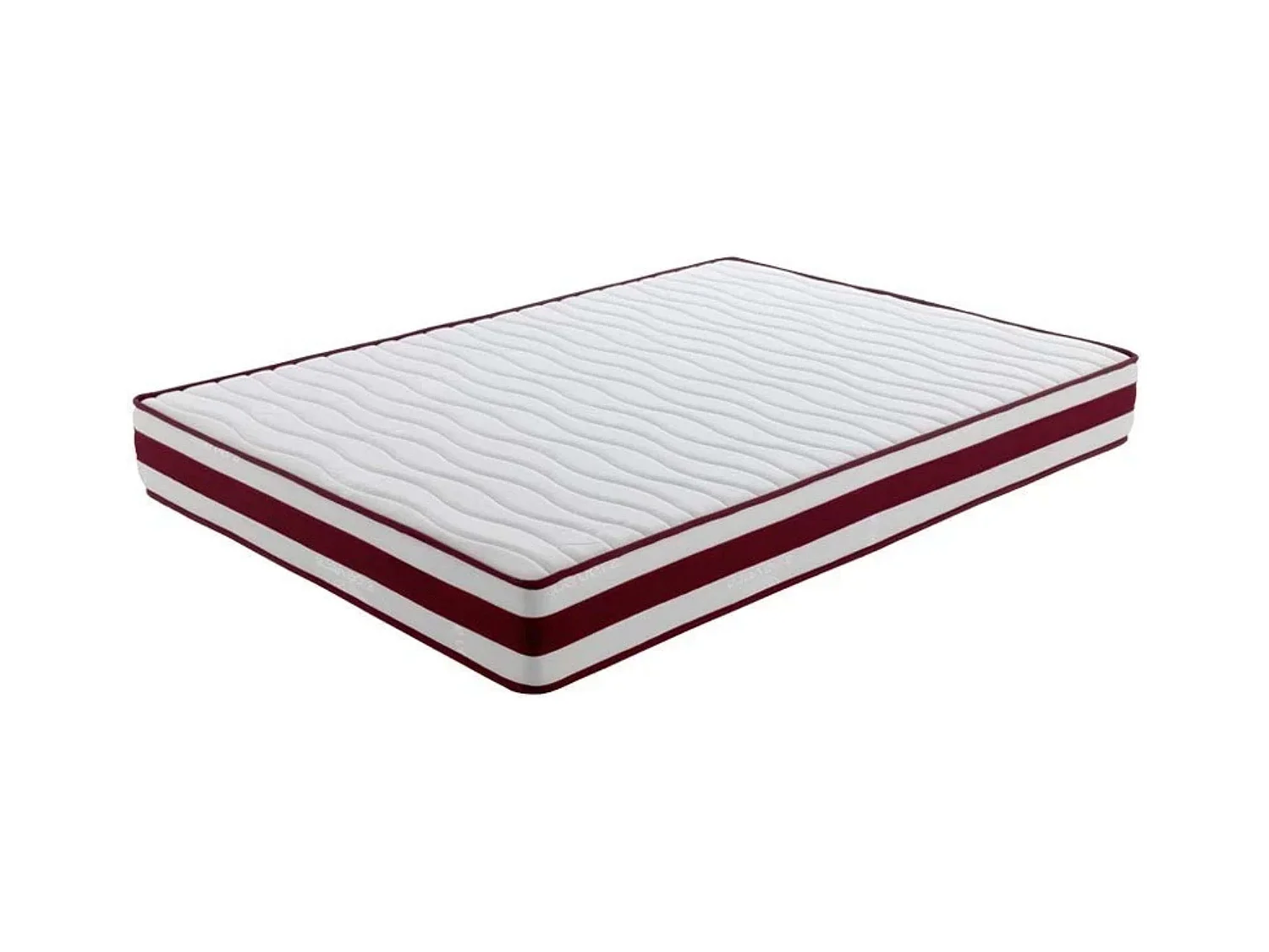 Matelas Visco Ágata 90x200 cm, fermeté moyenne, hauteur de repos 21 cm