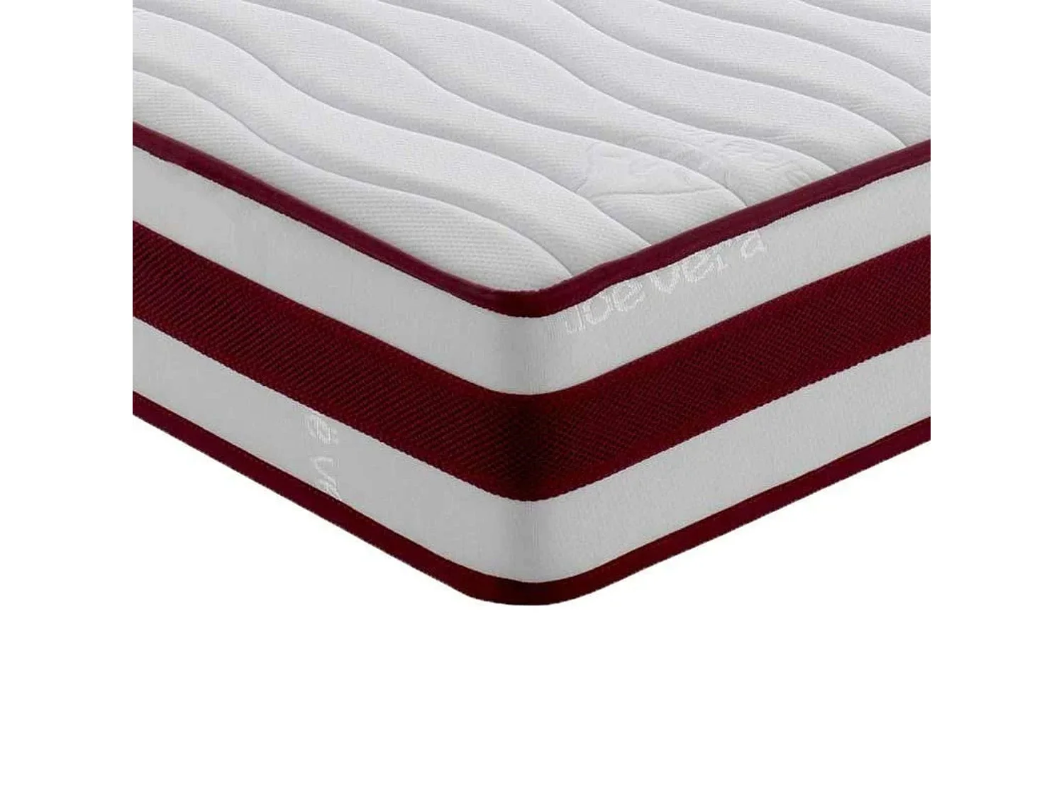 Matelas Visco Ágata 90x200 cm, fermeté moyenne, hauteur de repos 21 cm