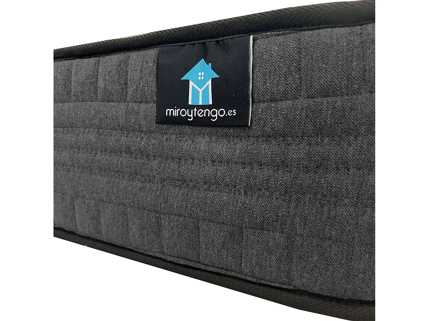 Matelas 135x190 cm Alpha Ressorts ensachés 25 cm Blanc Chambre