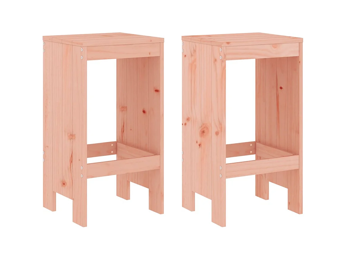 Zeynel  Ensemble de bar de jardin 3 pcs bois massif de Douglas