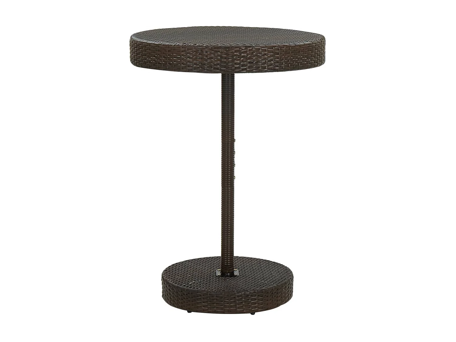 San Clemente  Ensemble de bar de jardin 5 pcs Résine tressée Marron