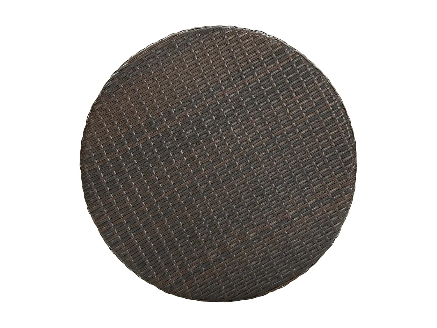 San Clemente  Ensemble de bar de jardin 3 pcs Résine tressée Marron