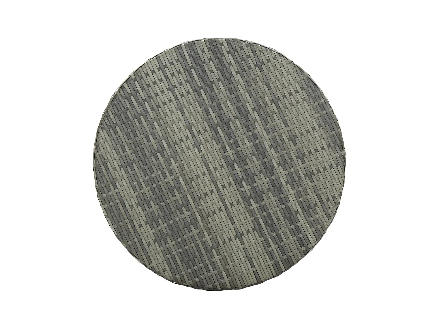 San Clemente  Ensemble de bar de jardin 3 pcs Résine tressée Gris