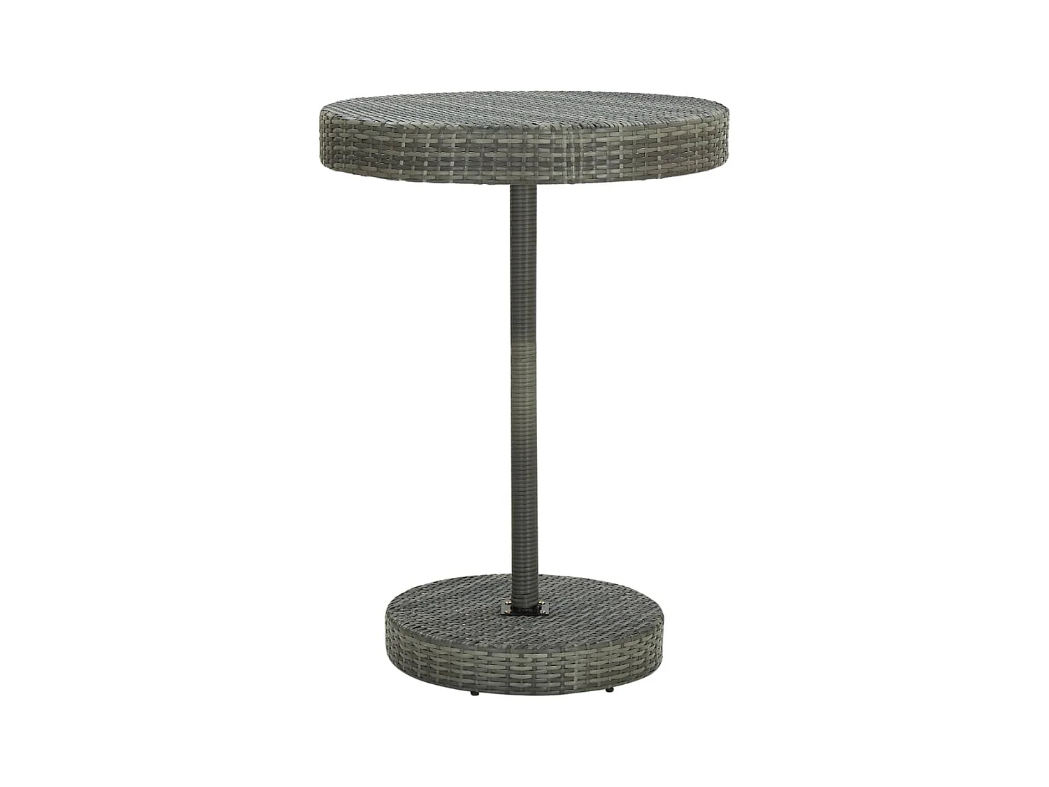 San Clemente  Ensemble de bar de jardin 5 pcs Résine tressée Gris