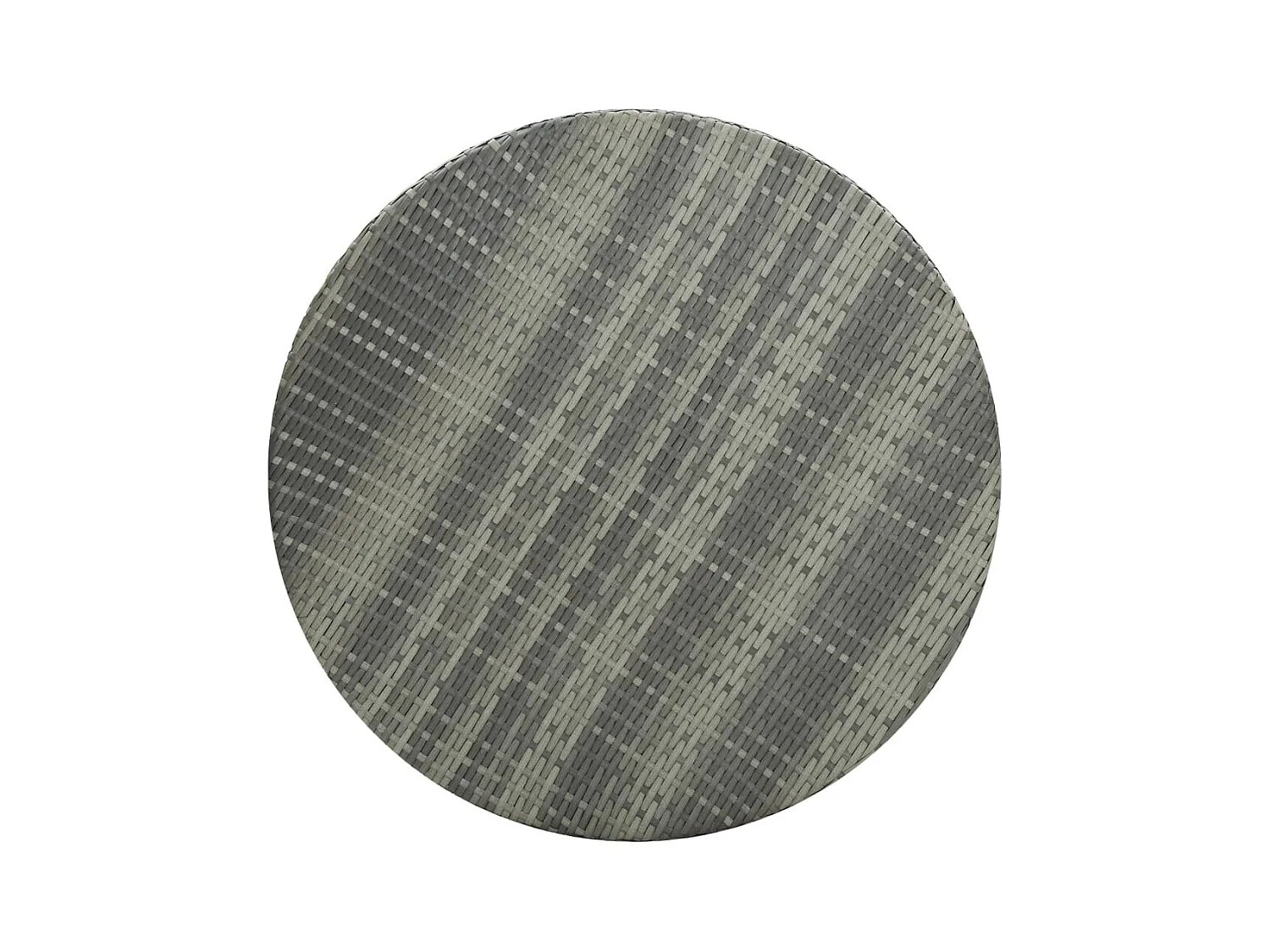 San Clemente  Ensemble de bar de jardin 5 pcs Résine tressée Gris